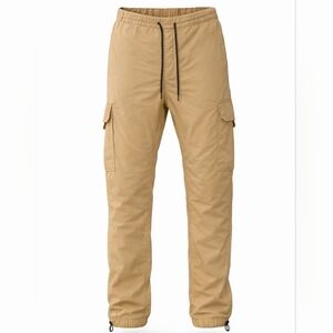 LCKR Beige Cargo Pants – Size Medium